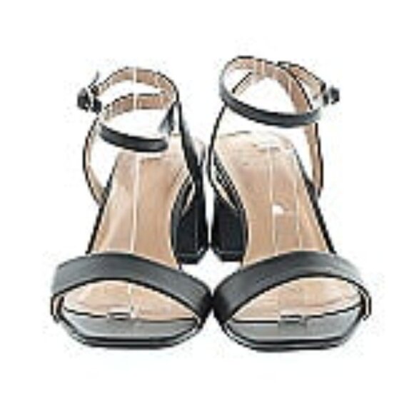 A New Day Strappy Heeled Sandals- Size 8, Black - Picture 2 of 2